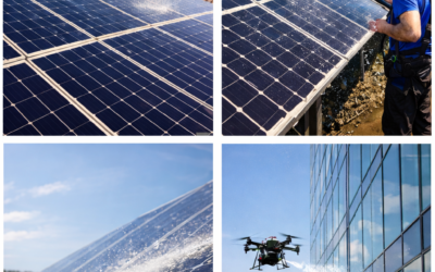 Nettoyage de panneaux photovoltaïques et vitres dans la région albigeoise – Drone Atmo à Albi, Gaillac et Carmaux